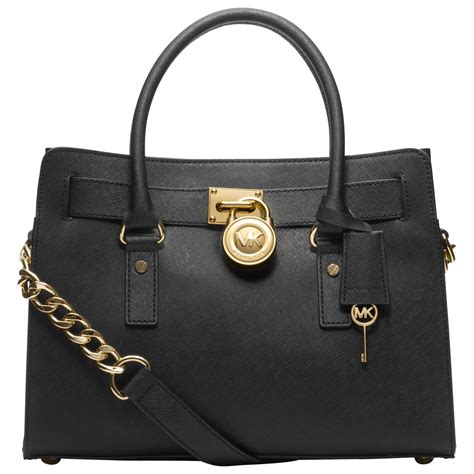 michael kors hamilton traveler cross body|Michael Kors leather satchel.